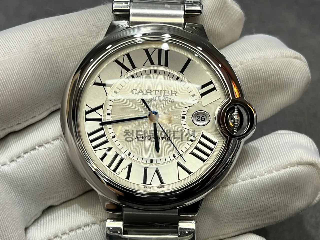 까르띠에 발롱블루 V6 42mm