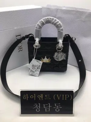 디올 레이디백 스몰 (램스킨) (upgrade ver)