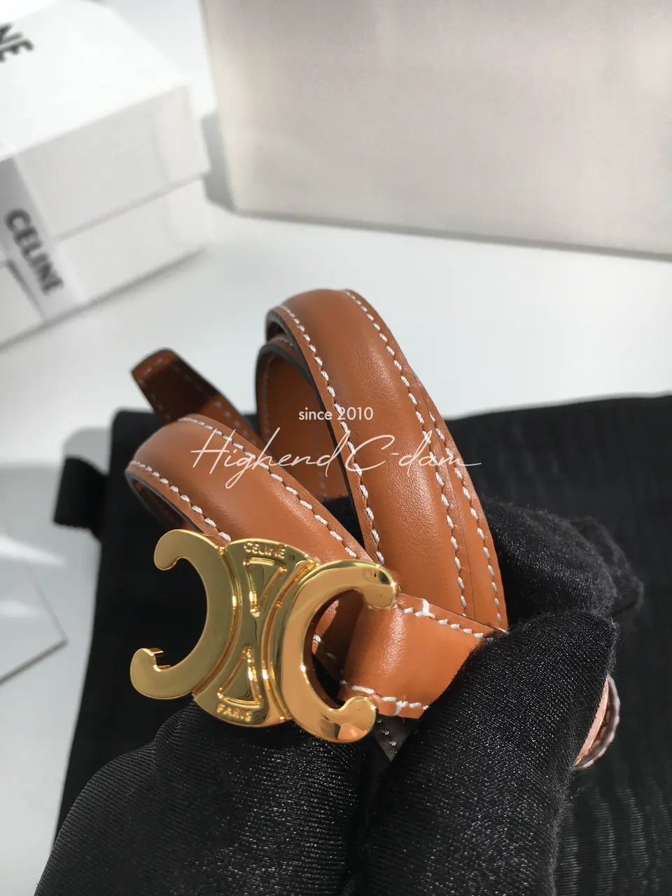 셀린느 벨트 (너비 1.3CM) (upgrade ver.)