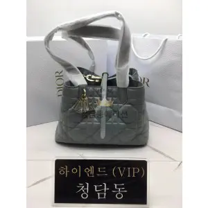 디올 뚜주흐 미디움 백 (upgrade ver.) (컬러 락 그레이)