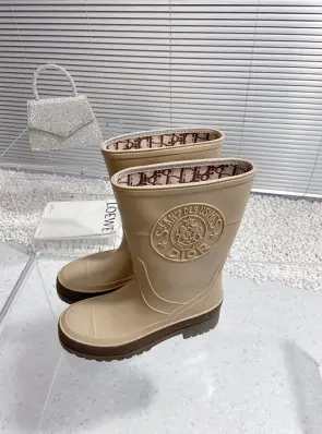 디올 레인부츠