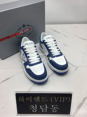 프라다 23SS 다운타운 레더 스니커즈 (남녀공용)