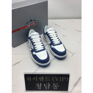 프라다 23SS 다운타운 레더 스니커즈 (남녀공용)