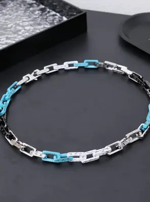 루이비통 모노그램 체인 목걸이 m01293