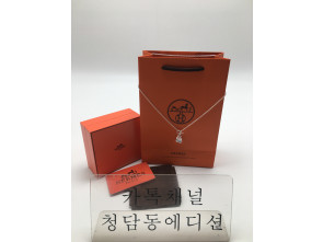 에르메스 lock 목걸이