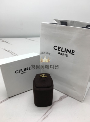 셀린느 트리오페 반지 (컬러 옐로우골드, 화이트골드)
