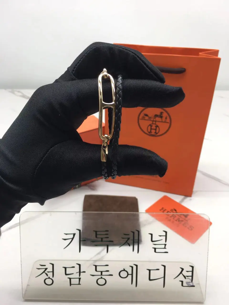 에르메스 Roulis Double Tour 브레이슬릿(로즈골드) (6COLOR)