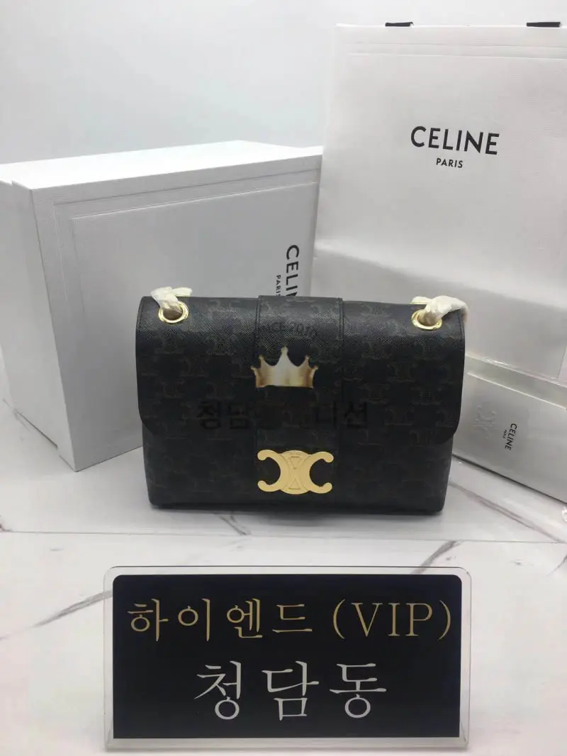 셀린느 빅투아르 미디움 숄더백 115853