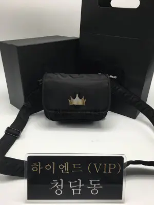 입생로랑 24SS 나일론 니키 스몰 메신저백 776611