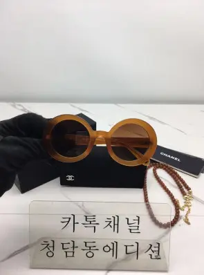 샤넬 원형 선글라스