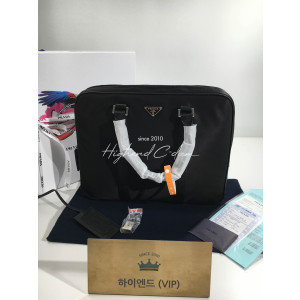 프라다 나일론 브리프케이스 숄더백 서류가방