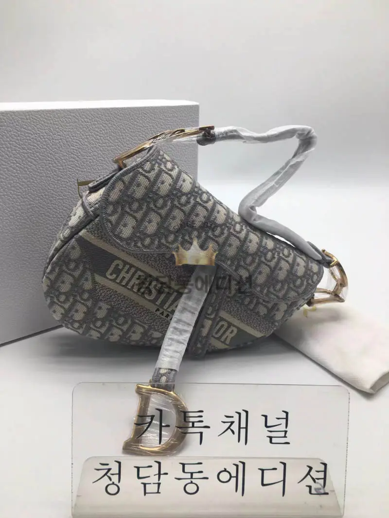 [정품동일가죽] 디올 새들백 스몰 최고퀄