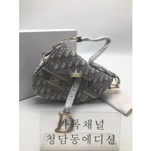 [정품동일가죽] 디올 새들백 스몰 최고퀄