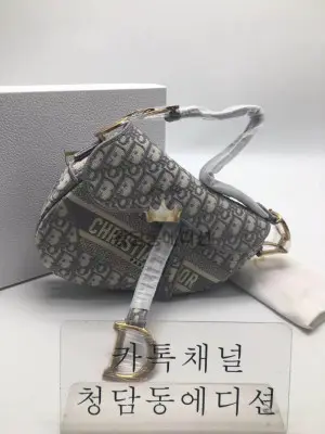 [정품동일가죽] 디올 새들백 스몰 최고퀄