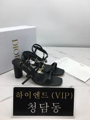 디올 스퀘어토 샌들 (9cm)
