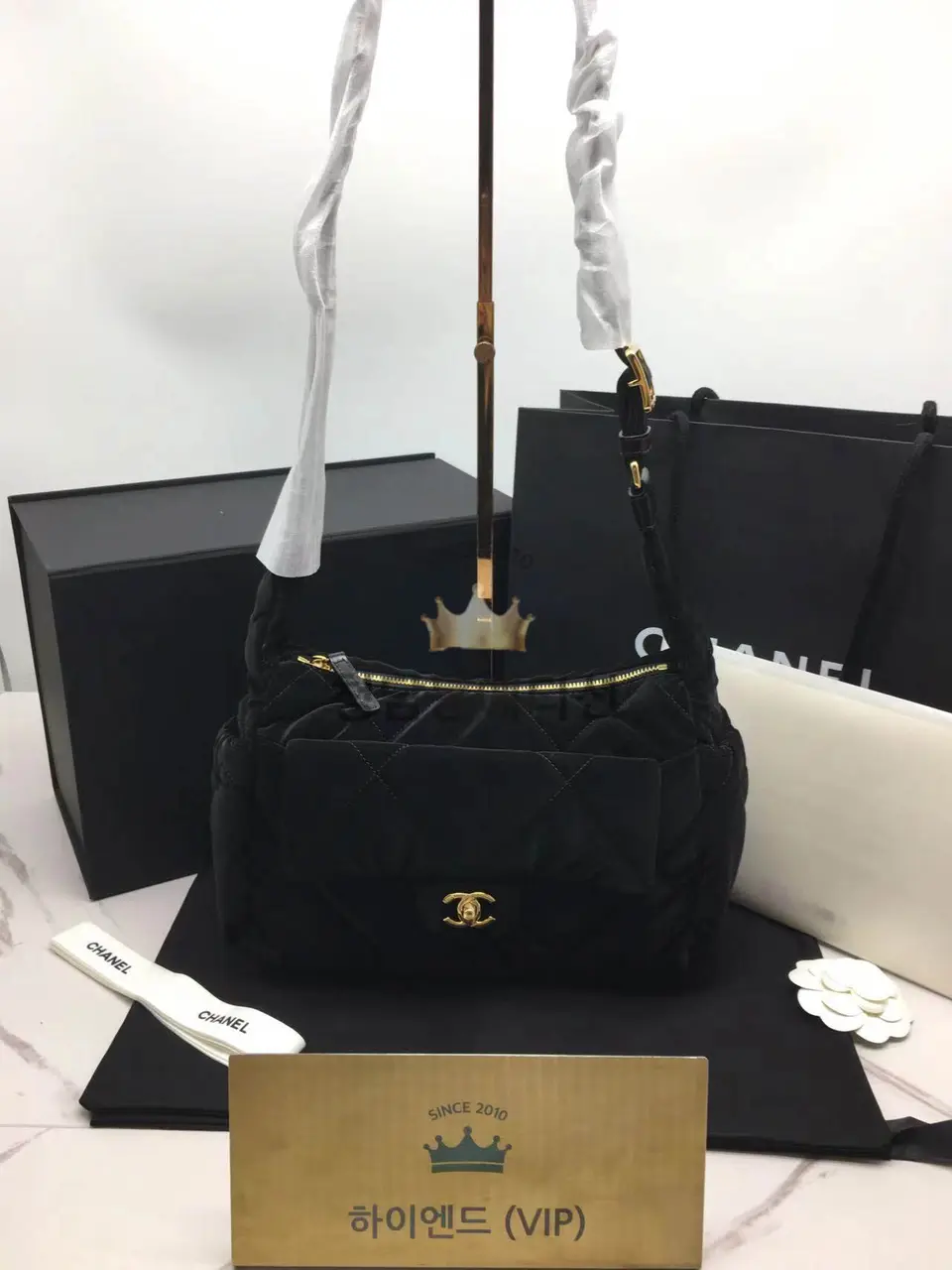 샤넬 코코네쥬 볼링백 (2size)