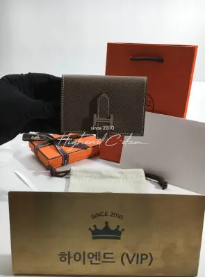 에르메스 베안 컴팩트 앱송 카드지갑 (컬러 에토프)