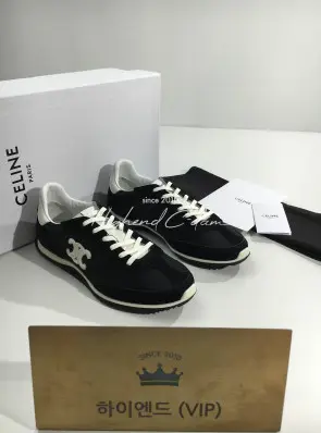 셀린느 레이서 로우 탑 스니커즈