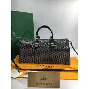고야드 크로아지에 보스턴백 45cm/50cm (컬러 블랙) (신형)
