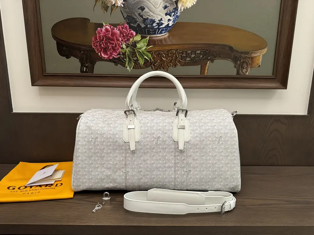 고야드 크로아지에 보스턴백 45cm/50cm (컬러 화이트) (신형)