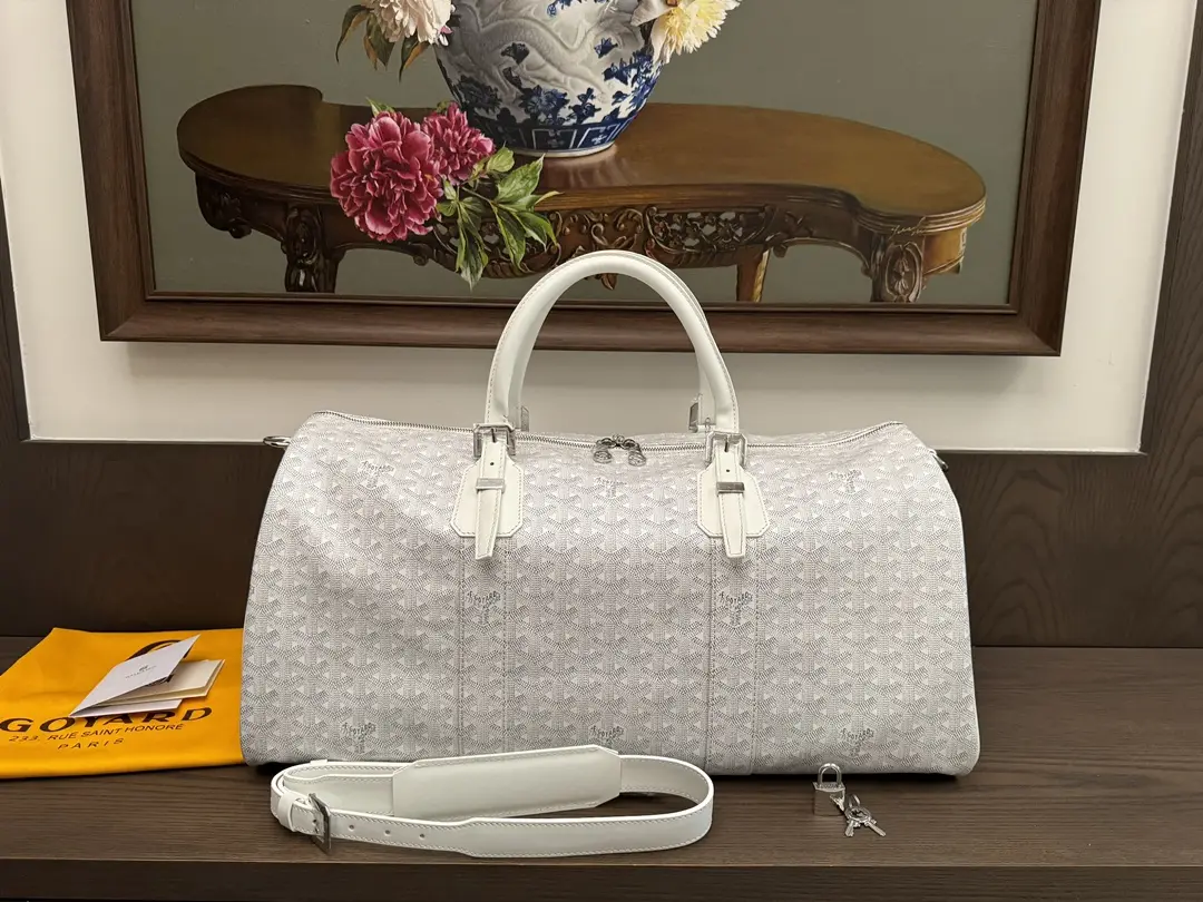 고야드 크로아지에 보스턴백 45cm/50cm (컬러 화이트) (신형)