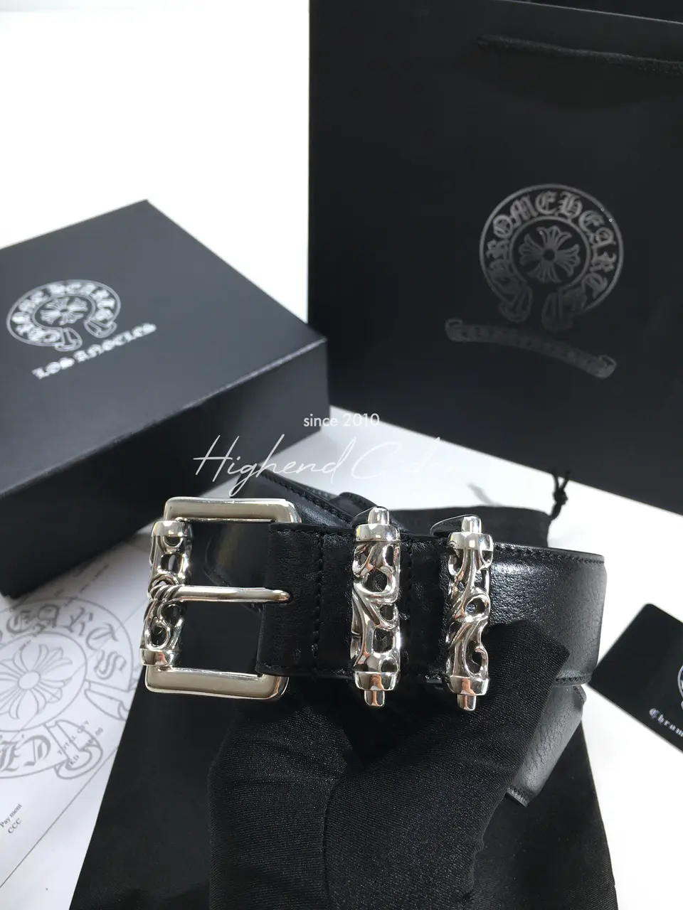 크롬하츠 롤러 벨트 3.8cm