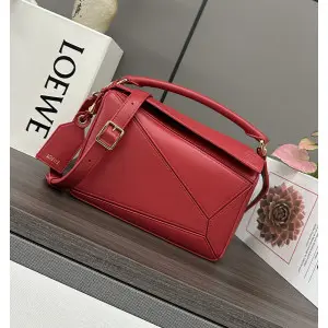 로에베 스무스 카프스킨 퍼즐 24cm 스몰 백