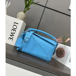 로에베 스무스 카프스킨 퍼즐 24cm 스몰 백