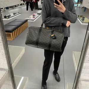 셀린느 트리오페 캔버스 트래블백