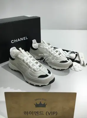 샤넬 CC로고 플랫폼 스니커즈