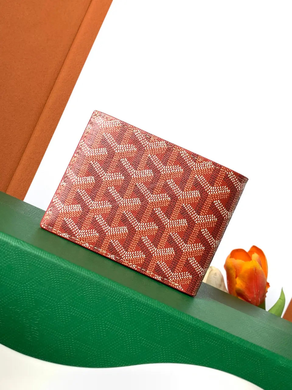 고야드 빅투와르 반지갑 (Renewal ver.) (컬러 레드)