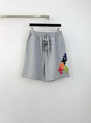 크롬하츠 숏 팬츠 (남녀공용) (컬러 블랙, 그레이)